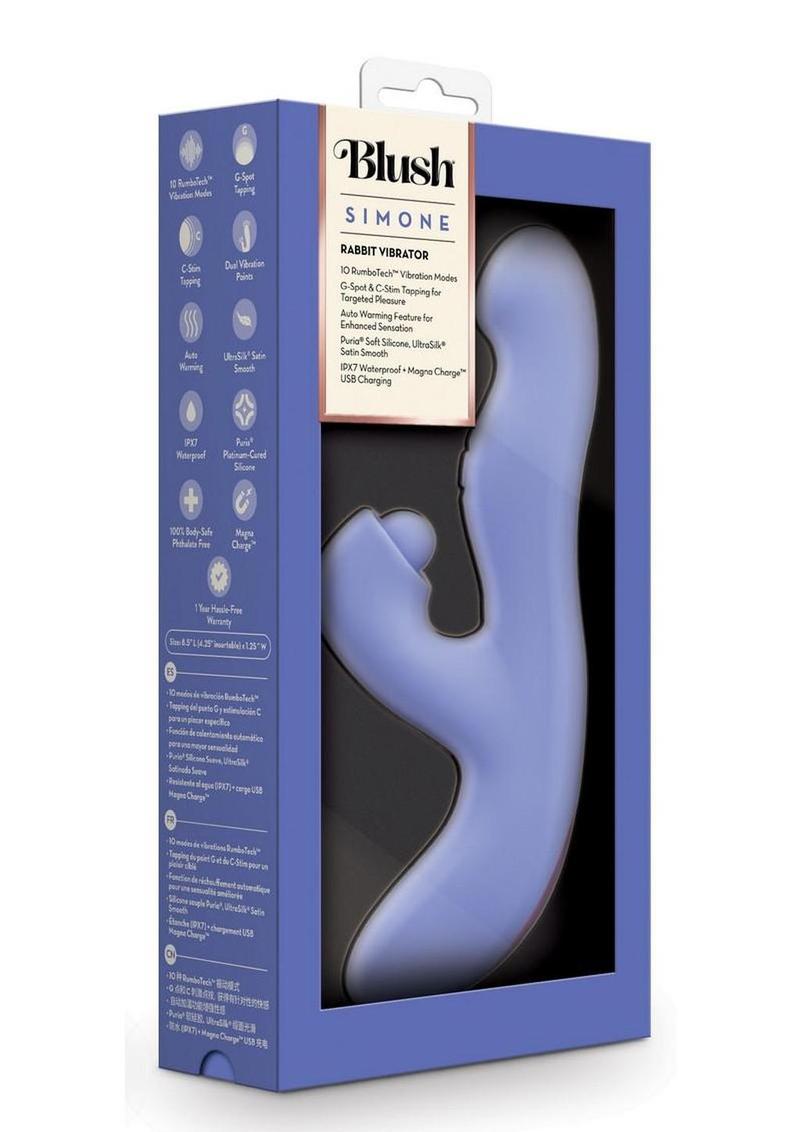Simone Rechargeable Silicone Tapping Rabbit Vibrator