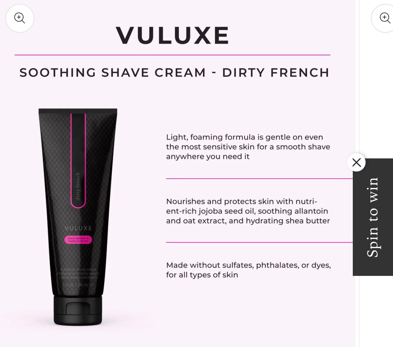 Dirty French -  VULUXE Soothing Shave Cream -