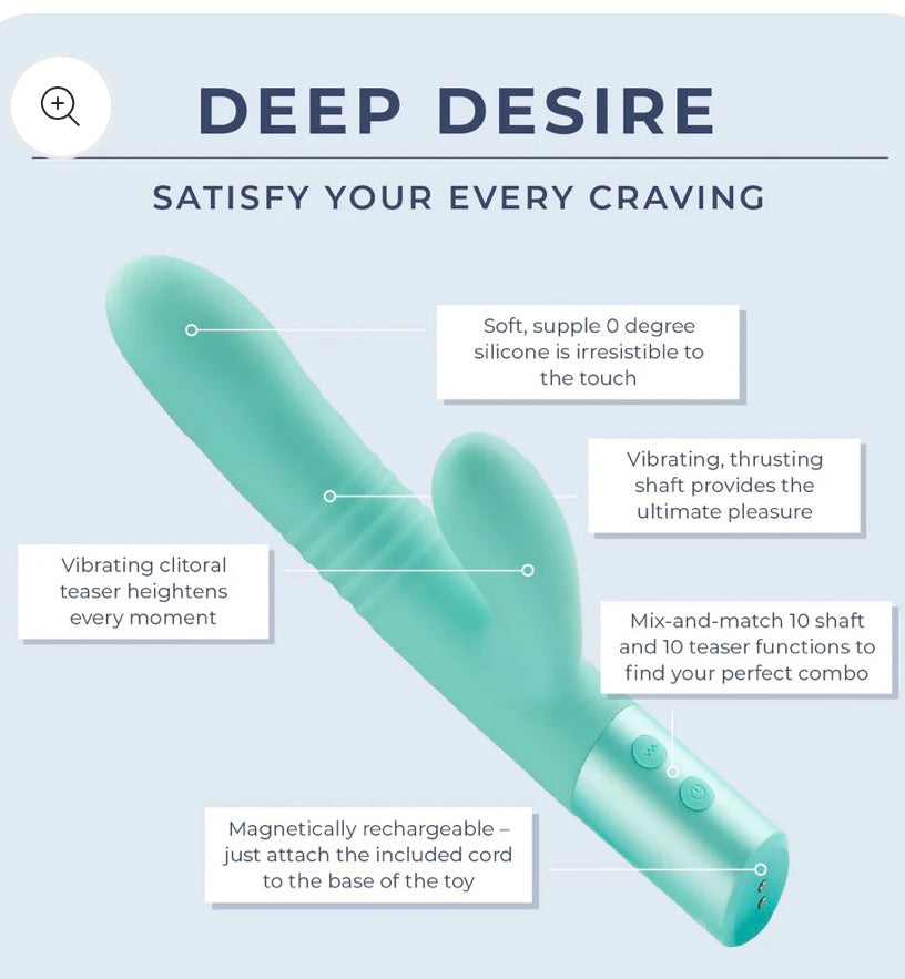Deep Desire Thrusting Vibrator