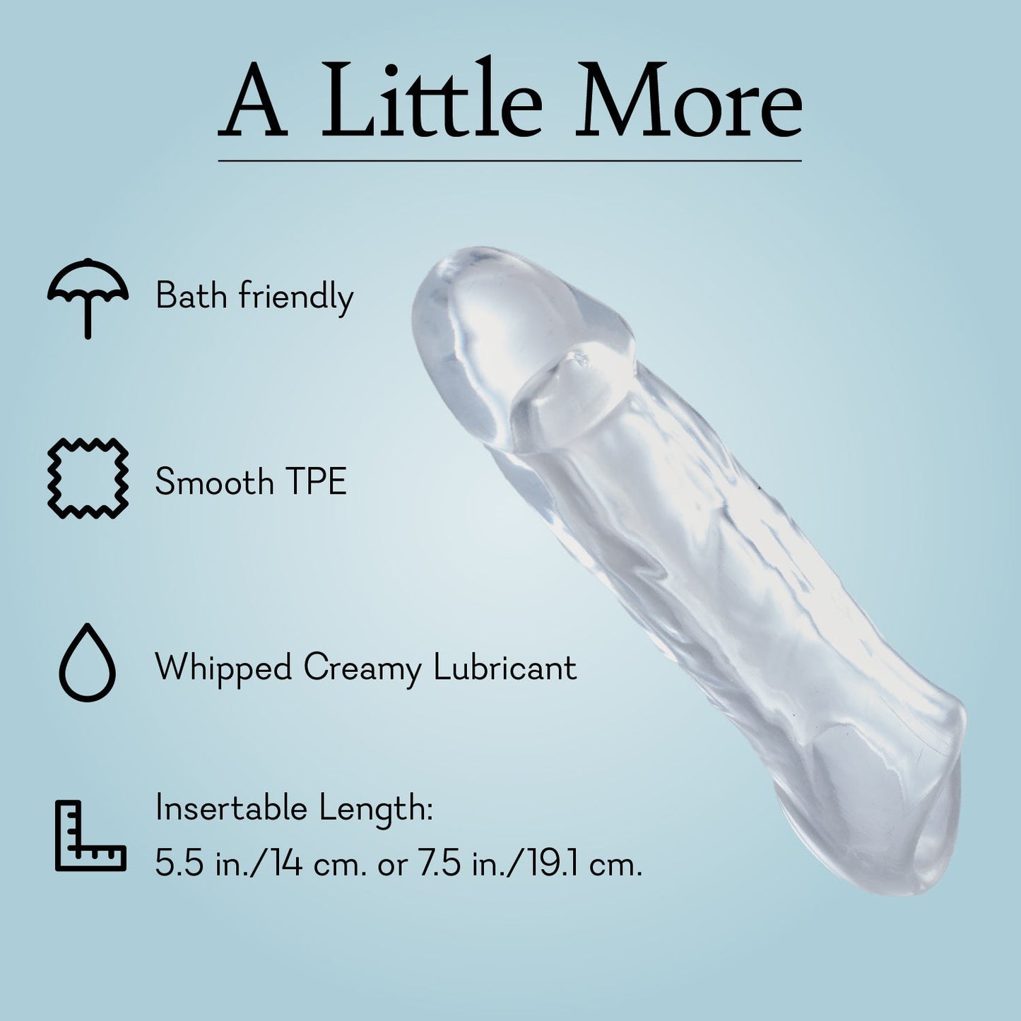 Fir For a KING  7.5" - Male Extender