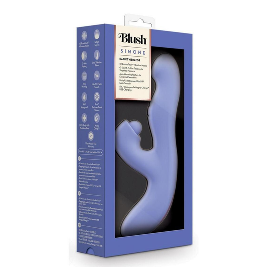 Simone Rechargeable Silicone Tapping Rabbit Vibrator