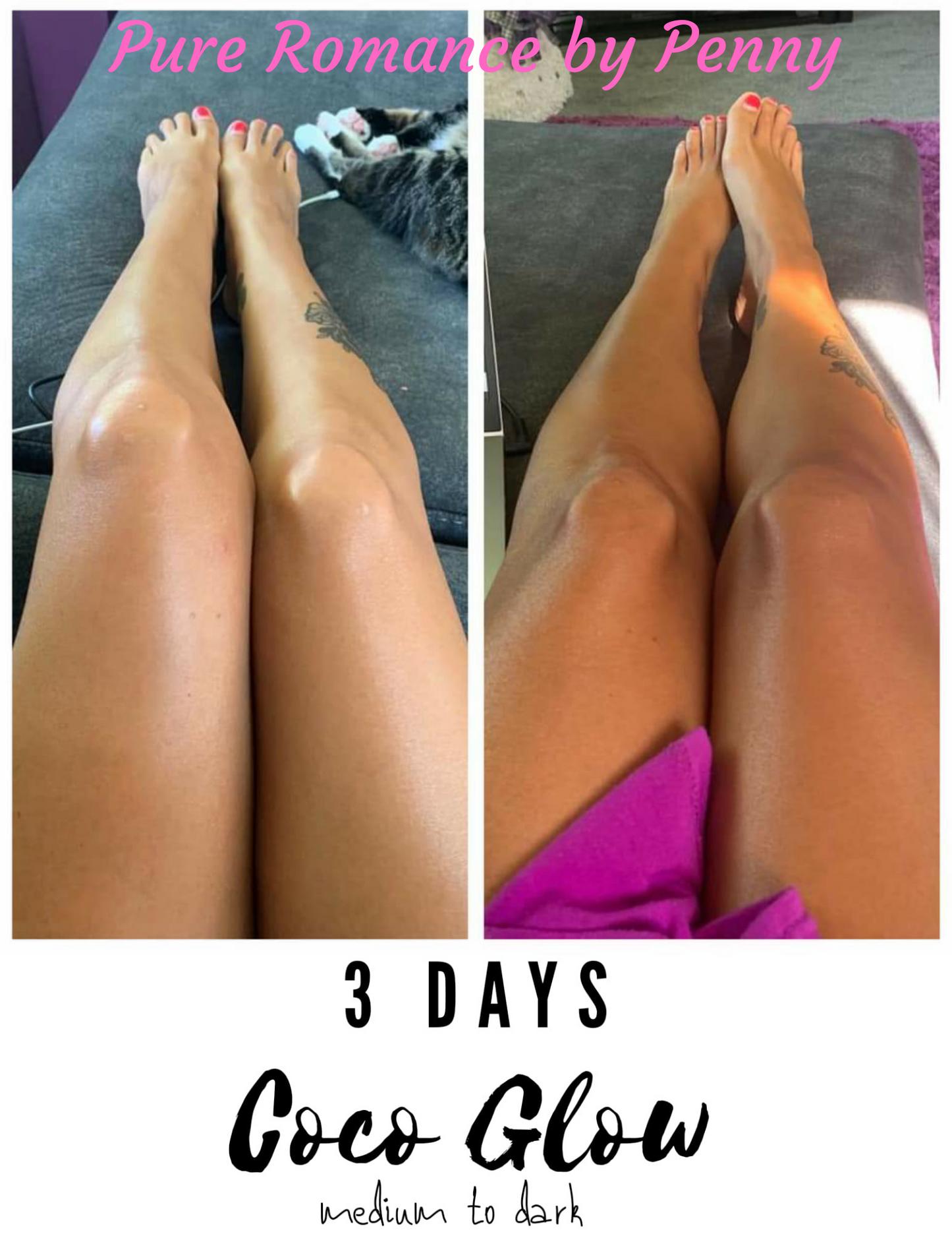 CoCo Glow Tropical Self Tanner-  Medium to Dark