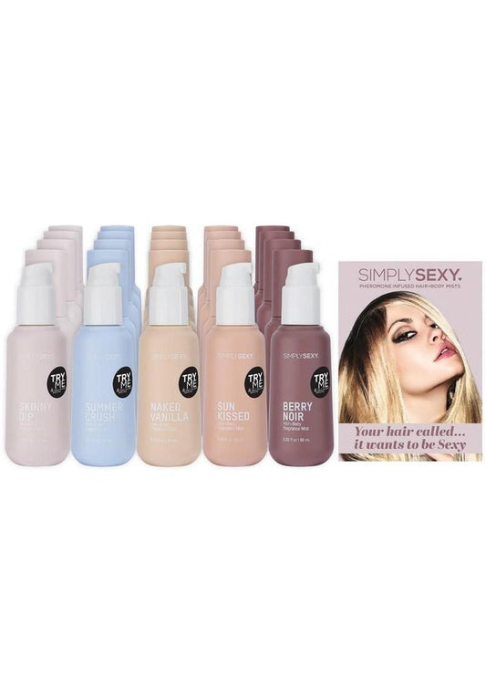 Simply Sexy Pheromone Perfume Hair & Body Mist 3.35floz no